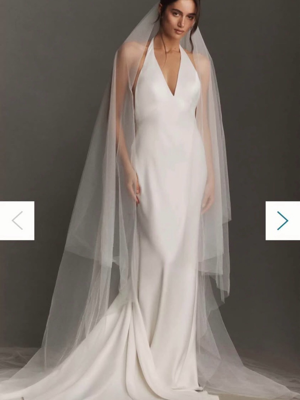 Watters Cathedral Blusher Veil